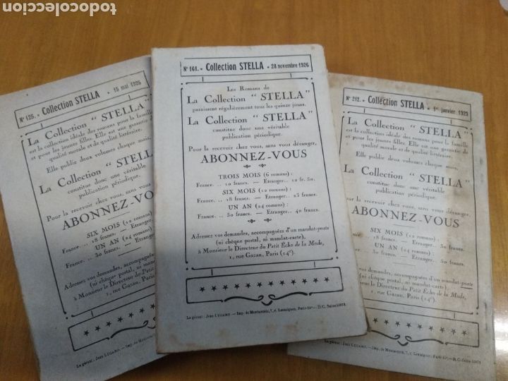 Libros antiguos: Colecci&oacute;n Stella - Foto 2