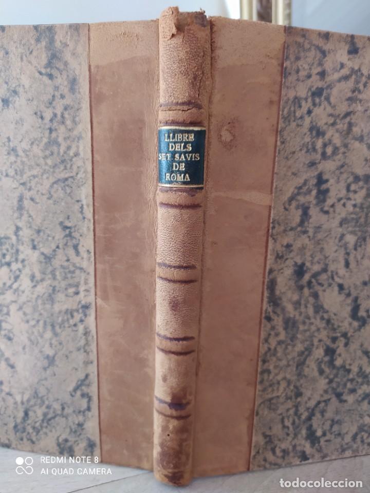 Libros antiguos: Llibre dels set savis de Roma - Foto 3