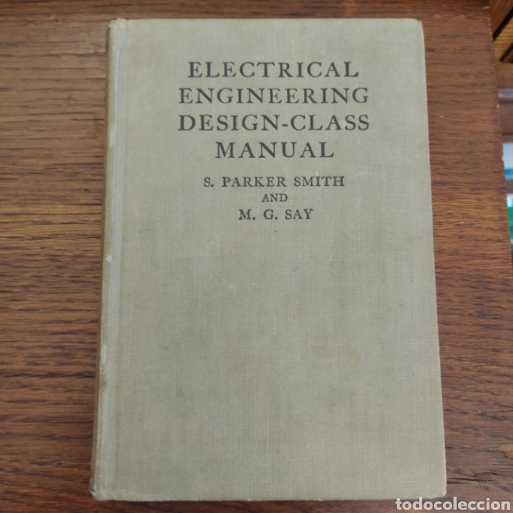 Libros antiguos: Electrical engineering design-class manual Oxford university press - Foto 1