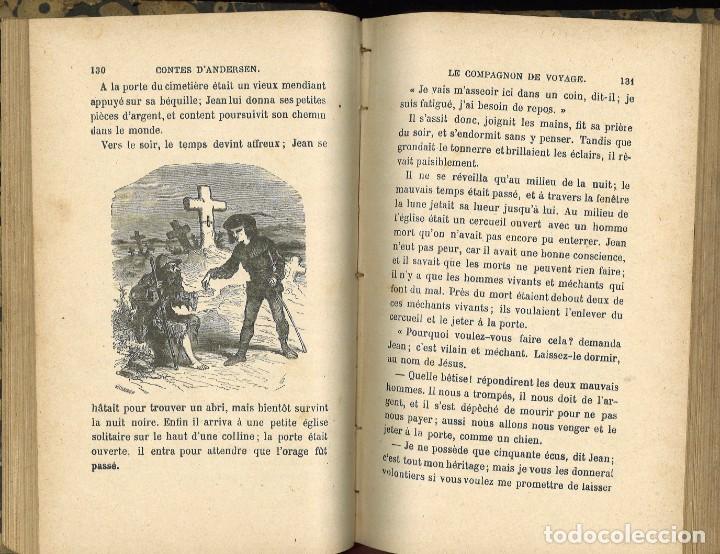 Libros antiguos: Contes dAndersen. 1907 En franc&eacute;s - Foto 3