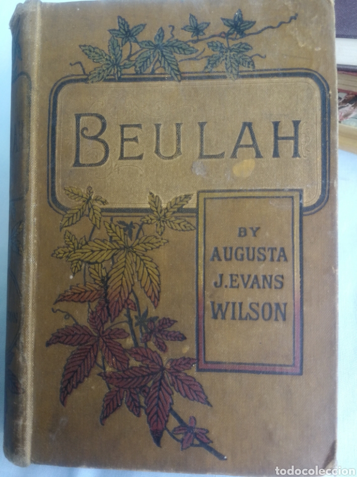 Libros antiguos: BEULAH DE AUGUSTA J. EVANS WILSON - Foto 1