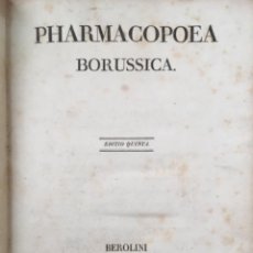 Libri antichi: PHARMACOPOEA BORUSSICA, 1829