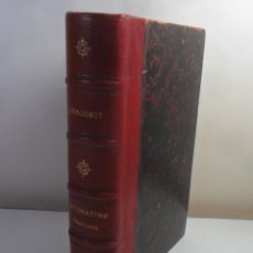 Libros antiguos: HISTOIRE DE LA LITTERATURE FRANÇAISE - J. DEMOGEOT - HACHETTE - 1883 * EN FRANCES