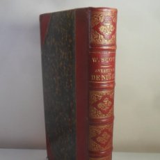 Libros antiguos: AVENTURES DE NIGEL - WALTER SCOTT - LIBRAIRIE FIRMIN-DIDOT - 1890 * EN FRANCES