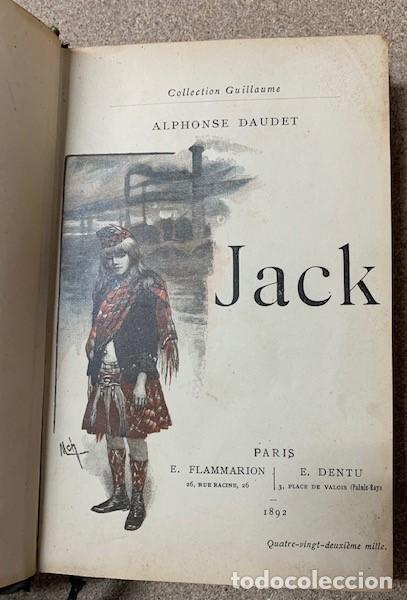 Libros antiguos: JACK - ALPHONSE DAUDET - 1892 - Foto 1