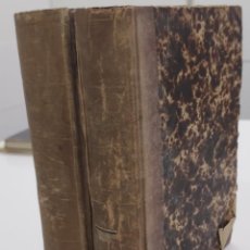 Libros antiguos: LE DROIT DES GENS DU PRINCIPES DE LA LOI NATURELLE. VATTEL. PARIS. 1863. TOMOS I Y II