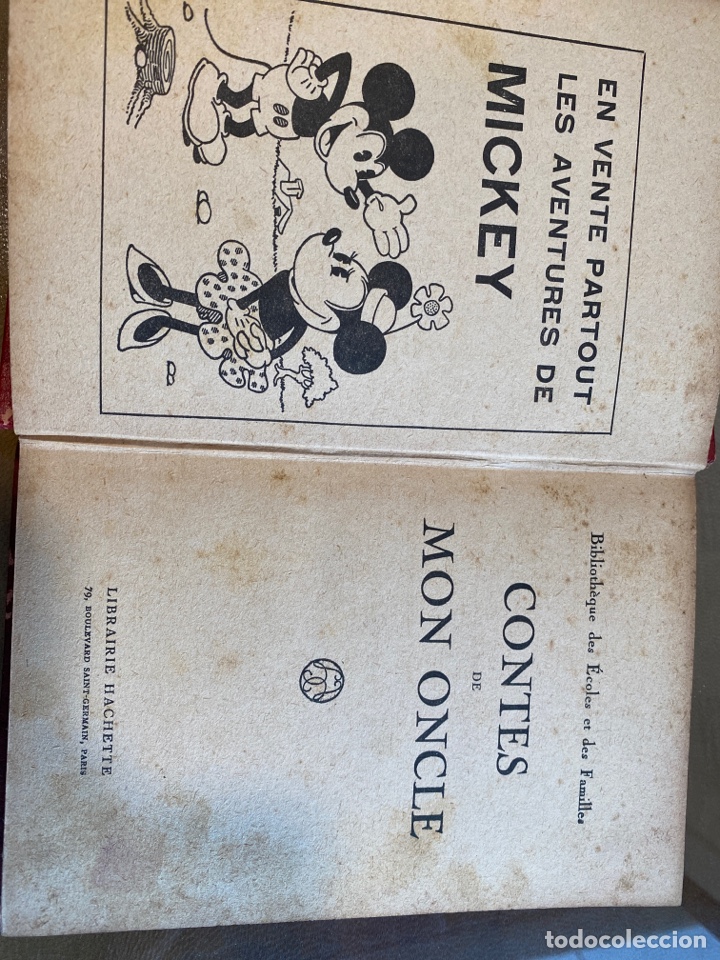 Libros antiguos: CONTES DE MON ONCLE - HACHETTE - - Foto 2