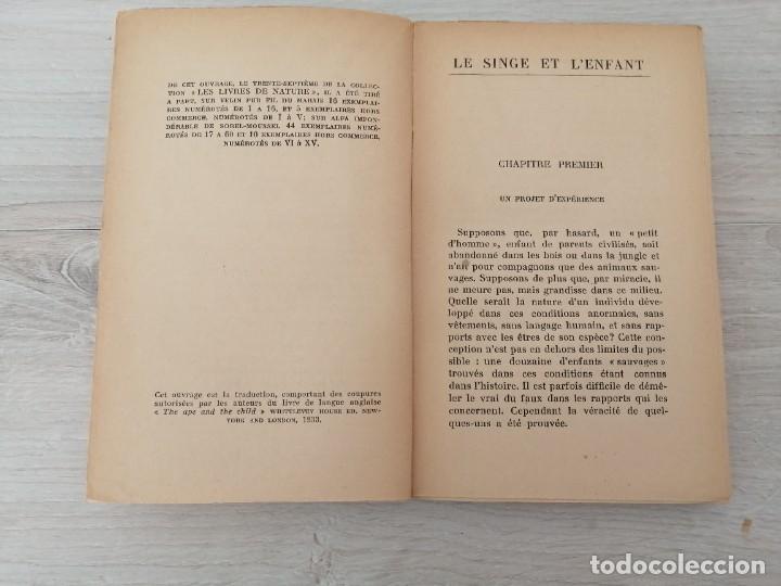 Libros antiguos: Le singe et lenfant - Foto 6