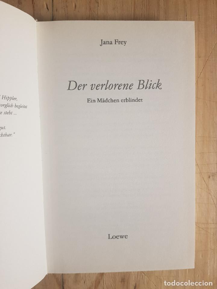 Libros antiguos: Der verlorene blick - Jana Frey - Foto 4