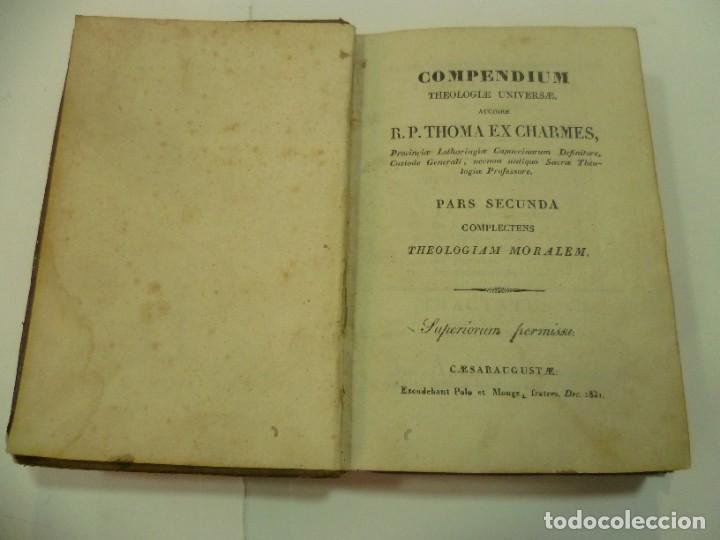 Libros antiguos: Libro Compendium CHARMES - Foto 4