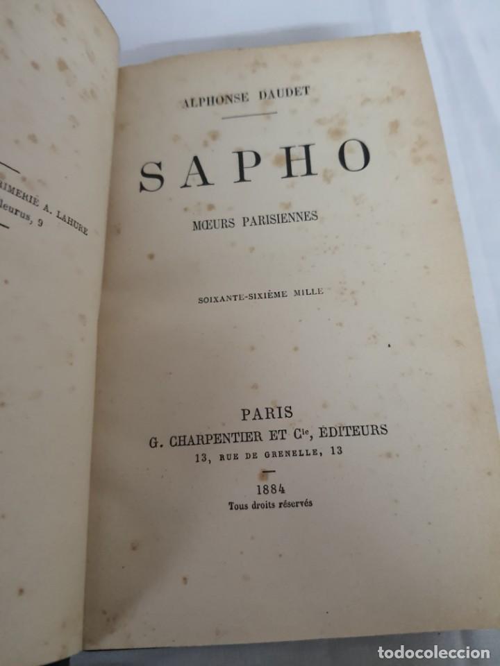 Libros antiguos: SAPHO A&Ntilde;O 1884 3 - Foto 1