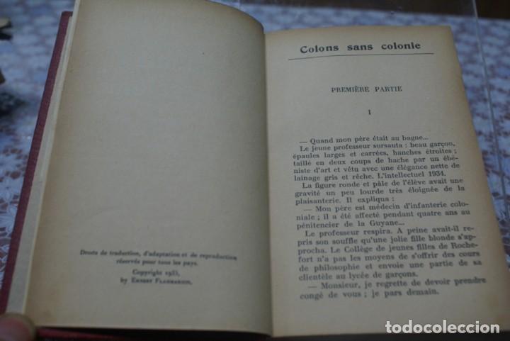 Libros antiguos: COLONS SANS COLONIES DE 1935 - Foto 3