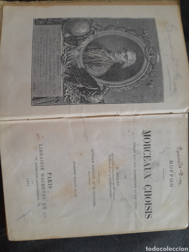 Libros antiguos: Morceaux choisis. Buffon - Foto 2
