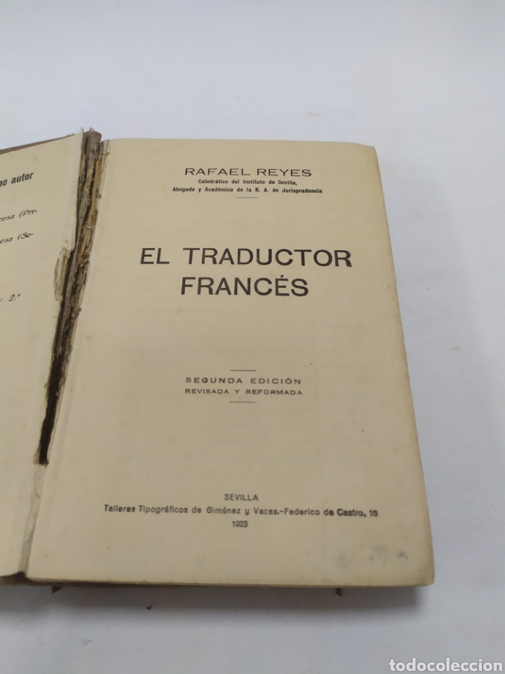 Libros antiguos: El traductor franc&eacute;s, 1923 - Foto 3
