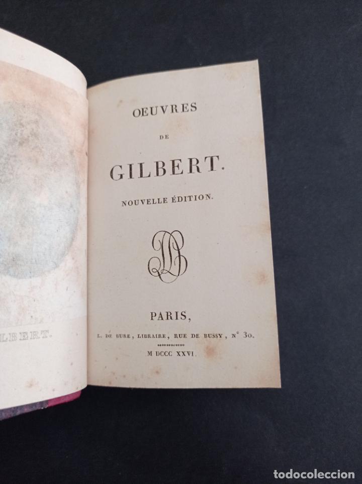 Libros antiguos: 1826 - GILBERT. Ouvres - Foto 5