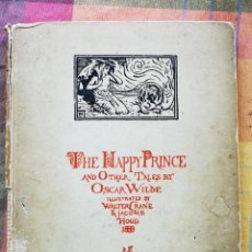 Libros antiguos: THE HAPPY PRINCE. OSCAR WILDE. 1888. 7A EDICIÓN 1910.