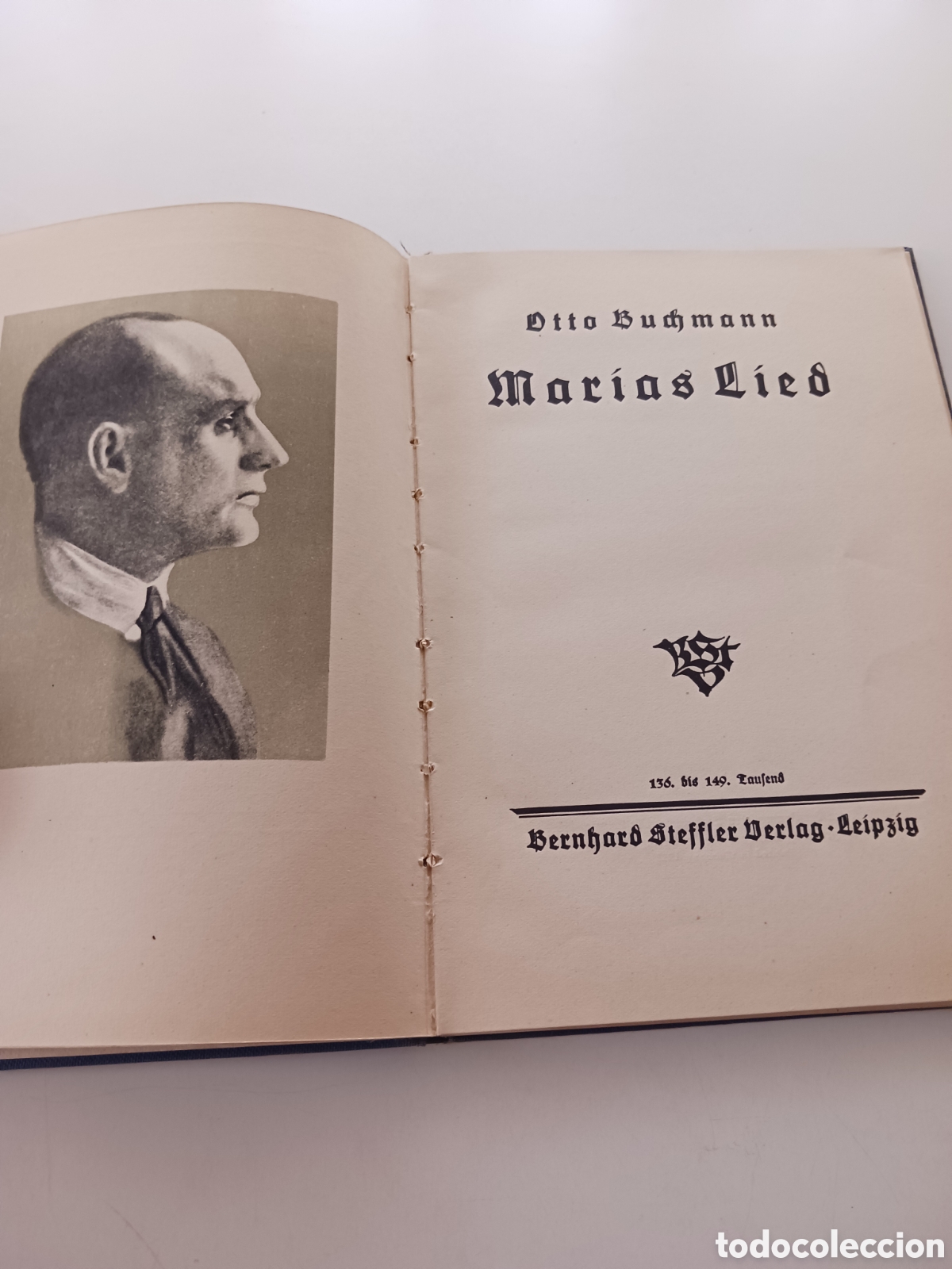 Libros antiguos: Marias Lied, Otto Buchmann, 1925 alem&aacute;n - Foto 3