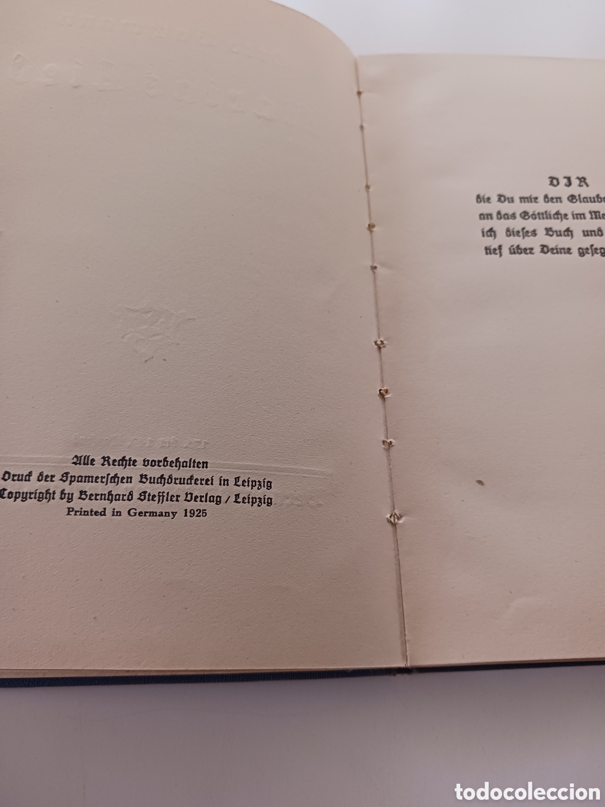 Libros antiguos: Marias Lied, Otto Buchmann, 1925 alem&aacute;n - Foto 4