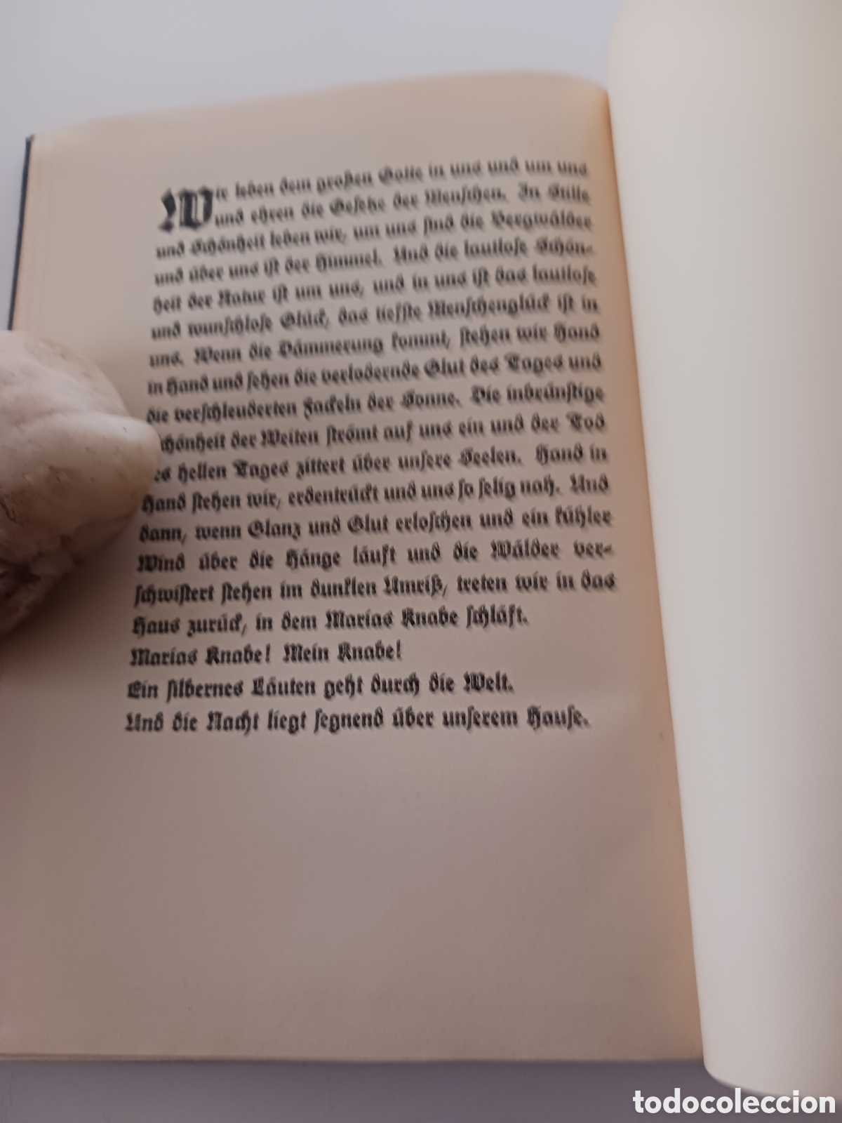 Libros antiguos: Marias Lied, Otto Buchmann, 1925 alem&aacute;n - Foto 5