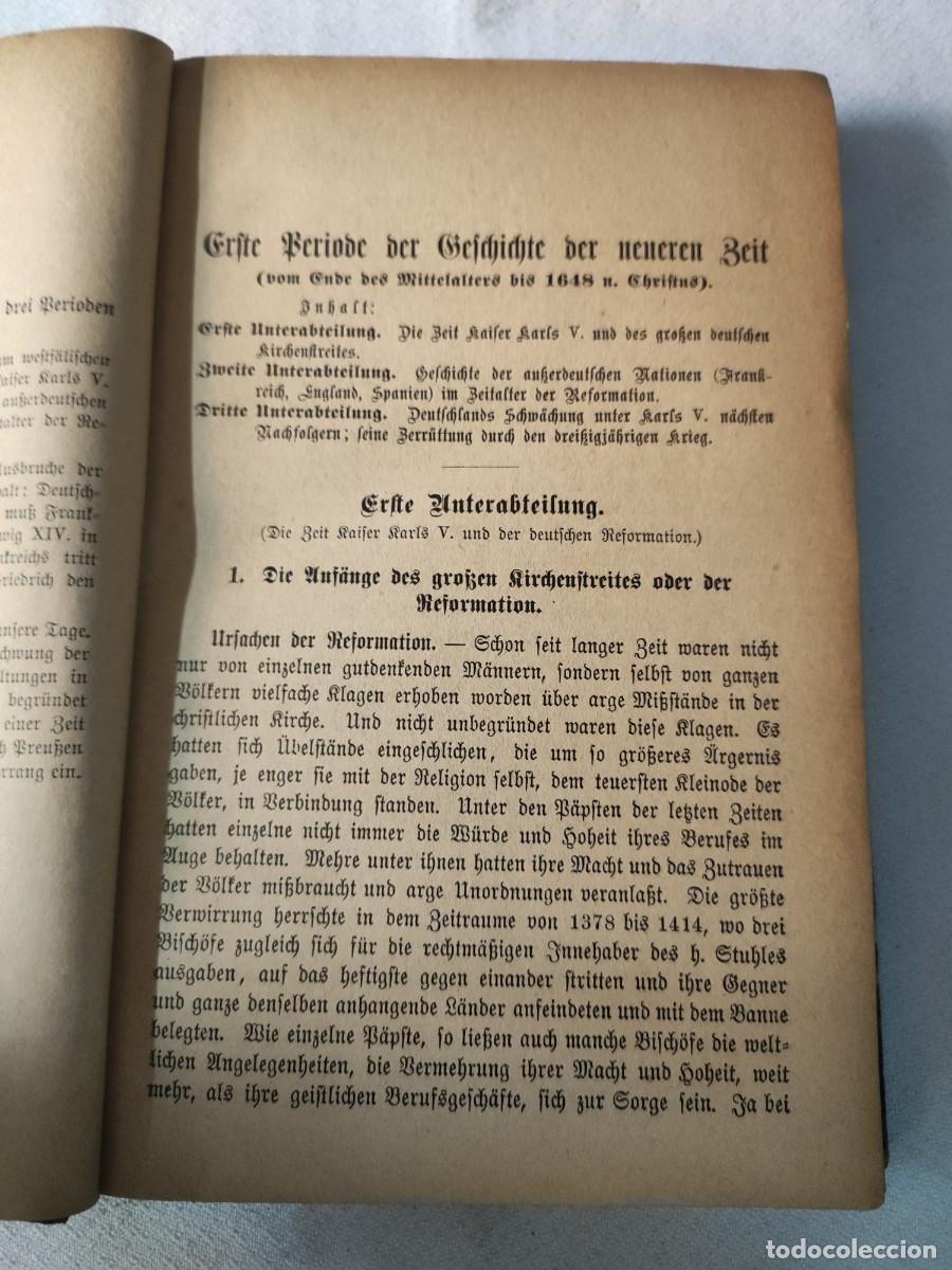 Libros antiguos: Lehrbug ber Weltgefchichte . 1881. - Foto 5