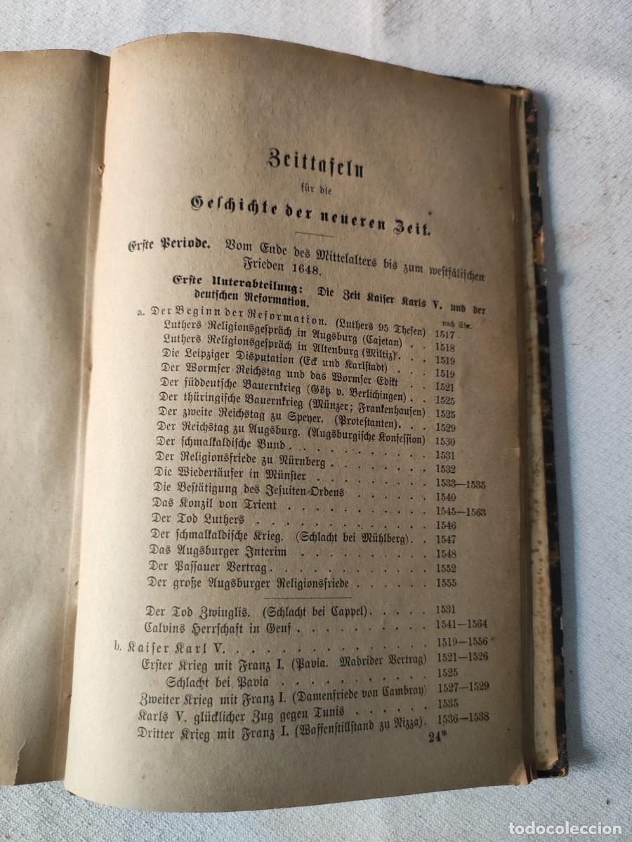 Libros antiguos: Lehrbug ber Weltgefchichte . 1881. - Foto 6