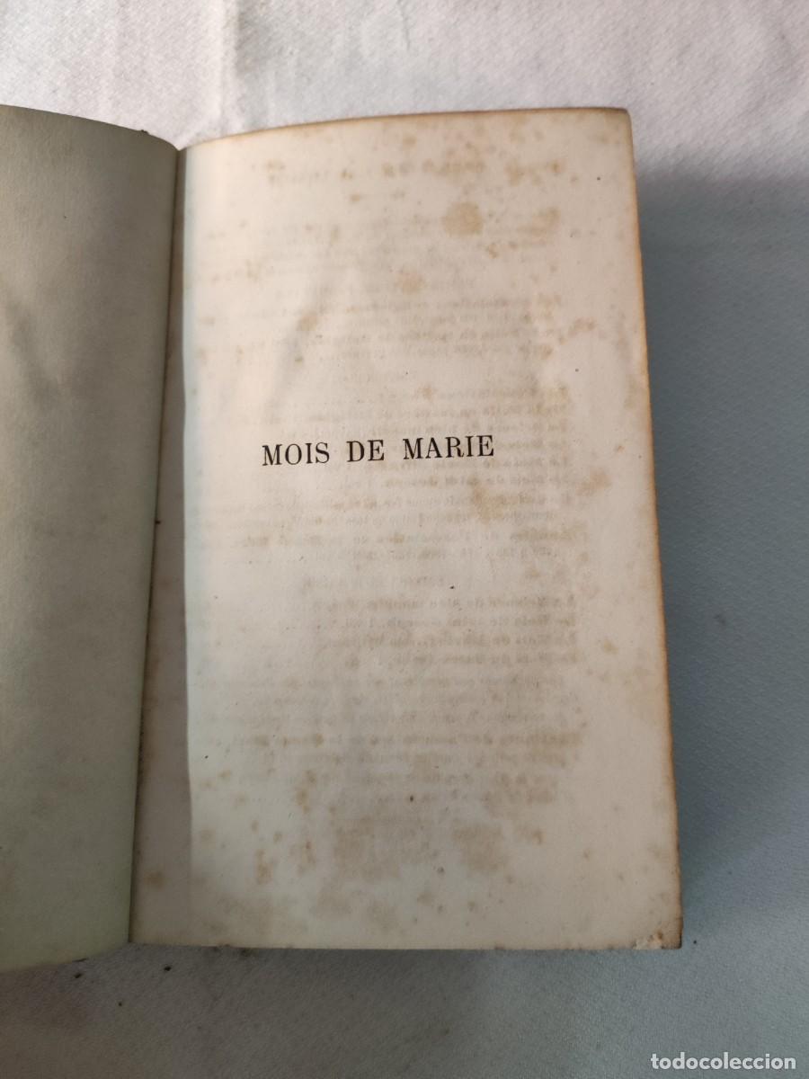 Libros antiguos: Mois de Marie. Lefebvre. 1870. - Foto 4