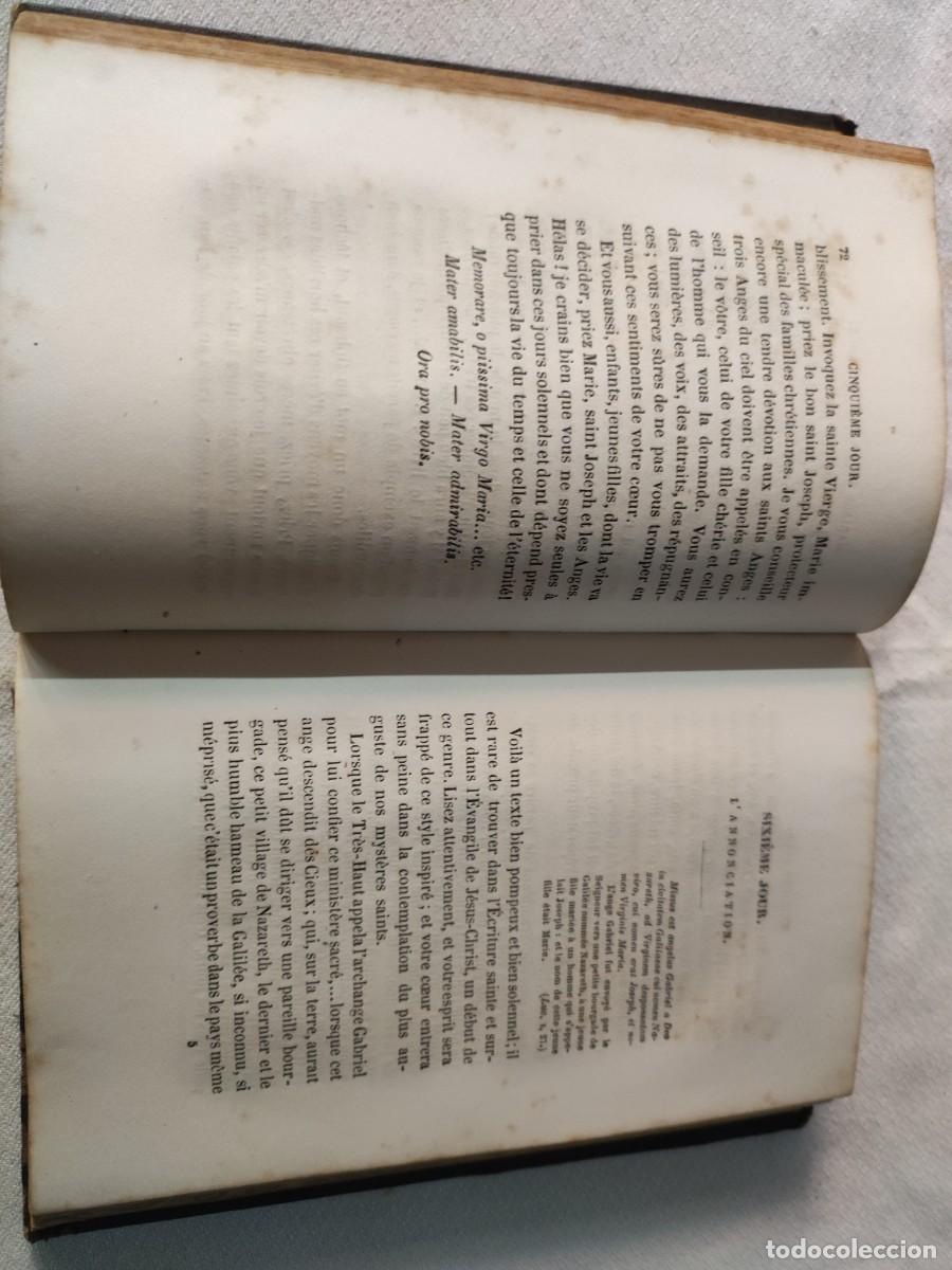Libros antiguos: Mois de Marie. Lefebvre. 1870. - Foto 6