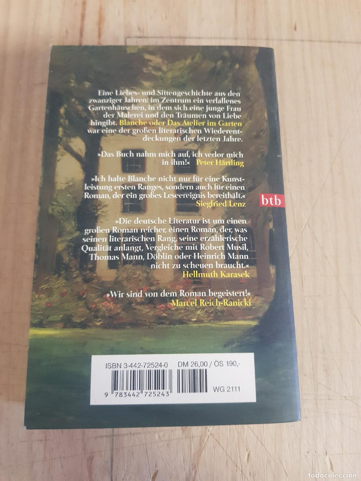 Libros antiguos: Blanche oder das atelier im garten - Paul Kornfeld - Foto 6