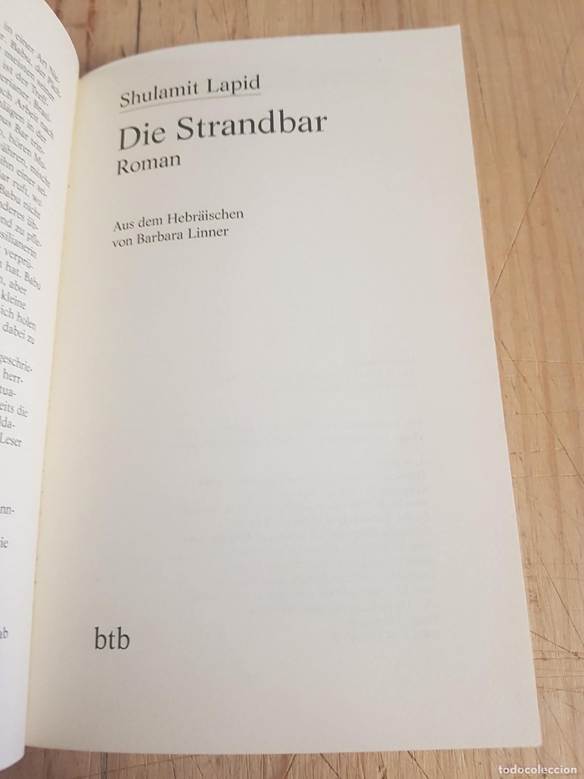 Libros antiguos: Die strandbar - Shulamit Lapid - Foto 4
