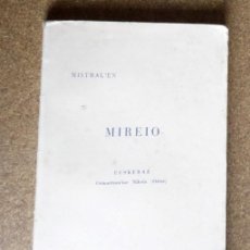 Libros antiguos: MIREIO EUSKERAZ ORMAETXEA´TAR NIKOLA (ORIXE) BILBAO´N 1930