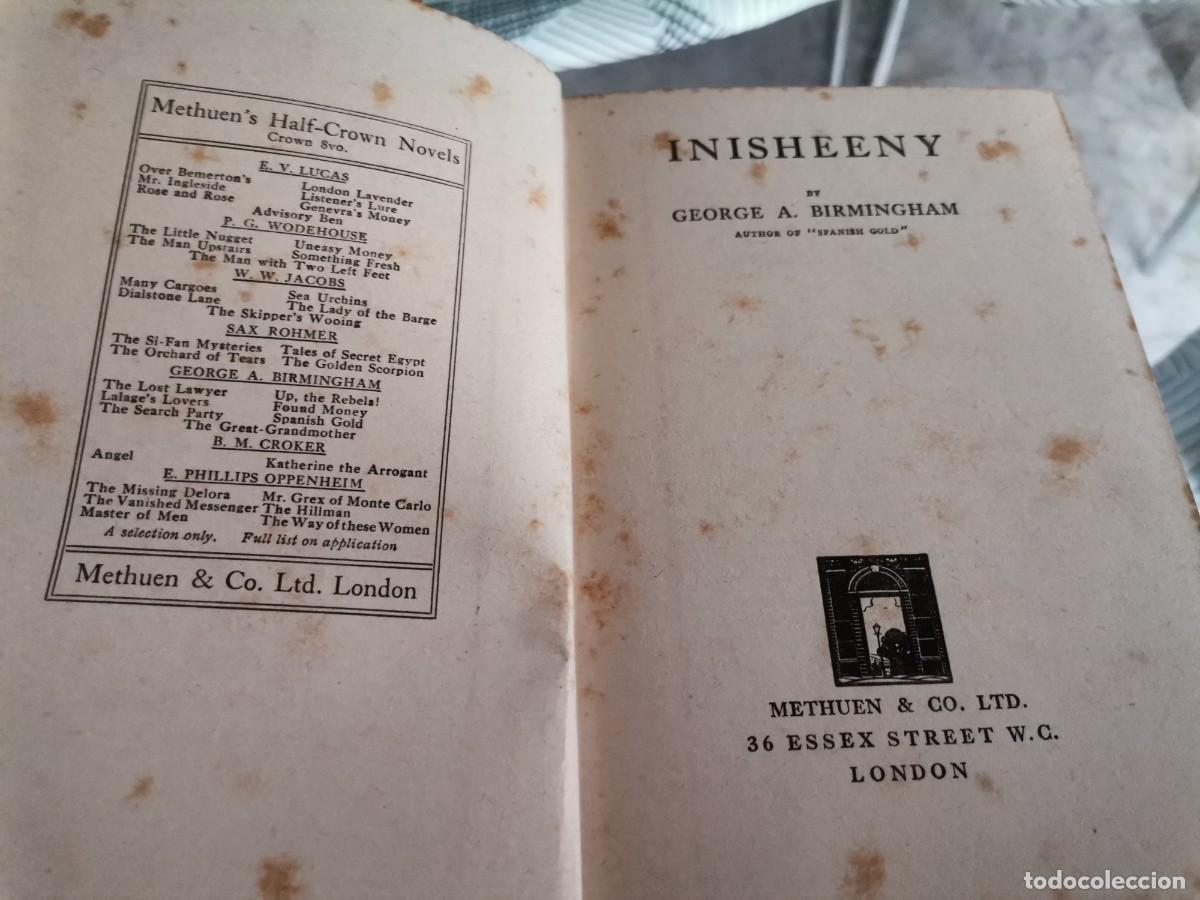 Libros antiguos: INISHEENY GEORGE A. BIRMINGHAM 1925 - Foto 2