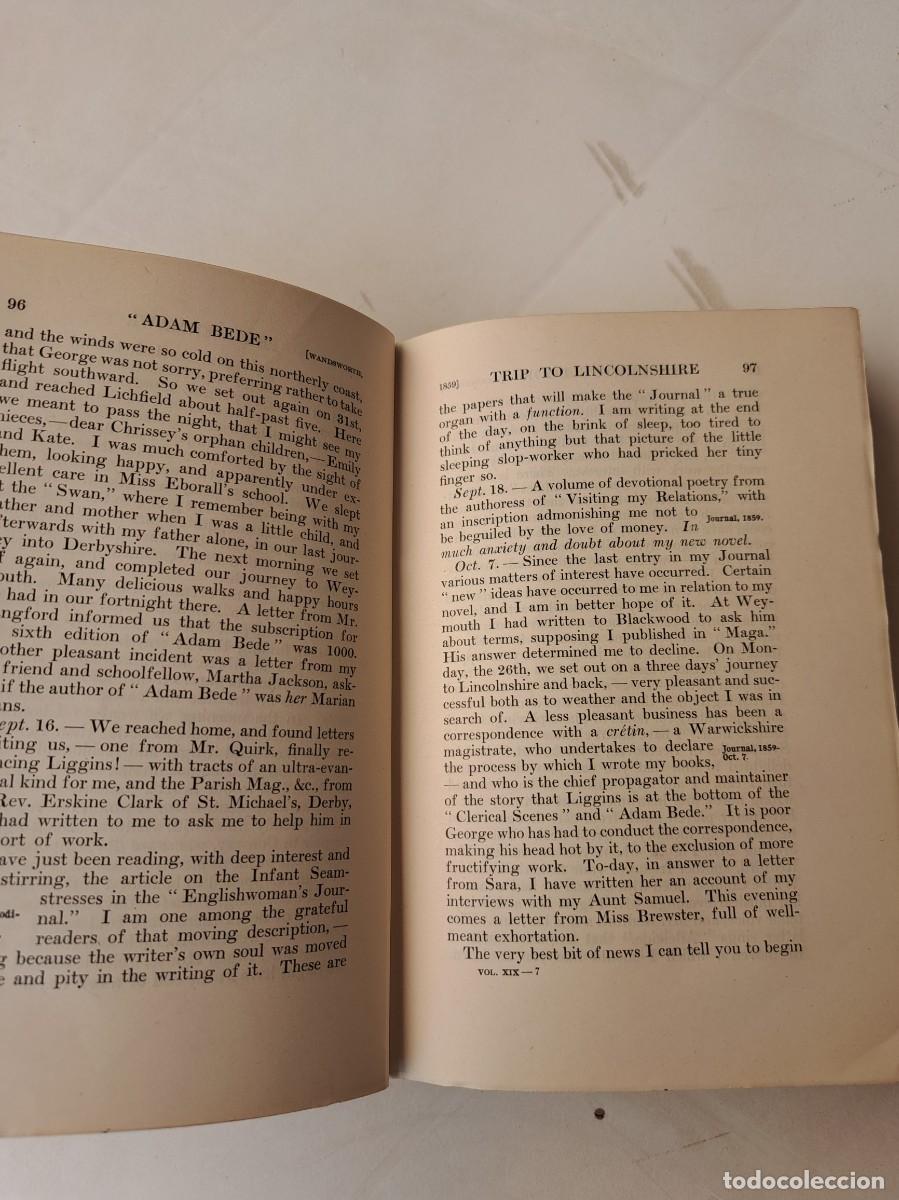 Libros antiguos: 2 libros de 1908 George Elliot en ingl&eacute;s - Foto 5