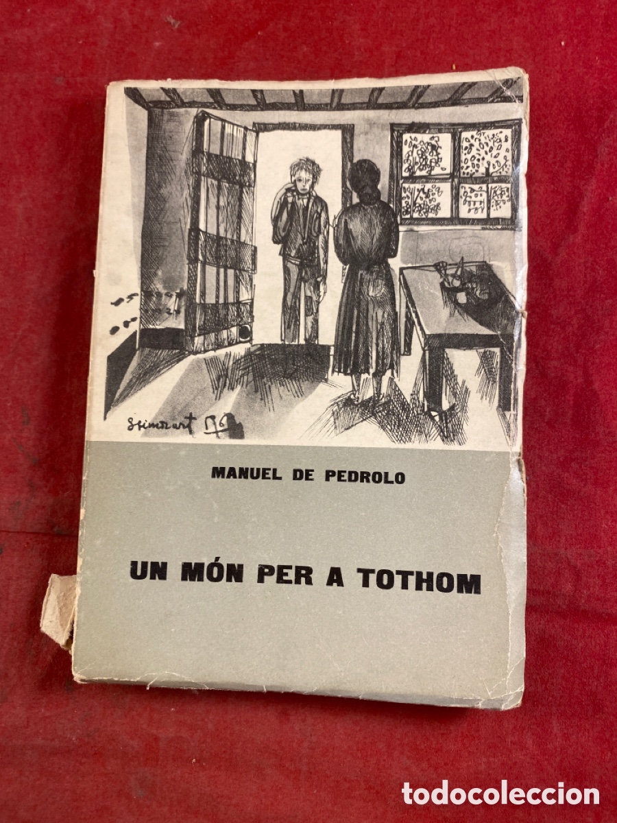 Libros antiguos: UN MON PER A TOTHOM - Foto 1