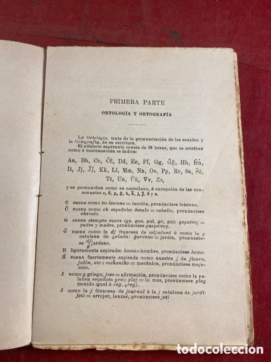 Libros antiguos: MANUAL Y EJERCICIOS DE LA LENGUA INTERNACIONAL ESPERANTO - Foto 5