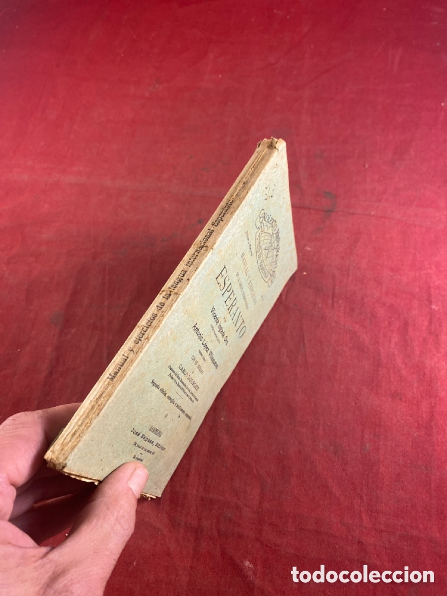 Libros antiguos: MANUAL Y EJERCICIOS DE LA LENGUA INTERNACIONAL ESPERANTO - Foto 7