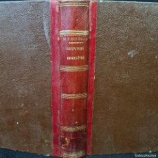 Libros antiguos: OEUVRES COMPLETES - DE M. T. CICERON - TOME SIXIEME - PARIS 1817 / 27.819