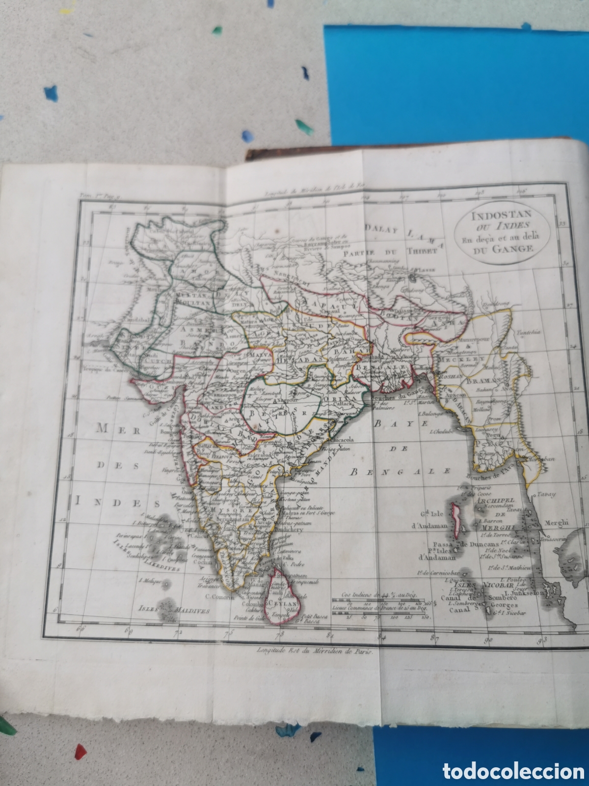 Libros antiguos: Histoire des progr&eacute;s et de la chute de lempire de Mysore - Foto 4