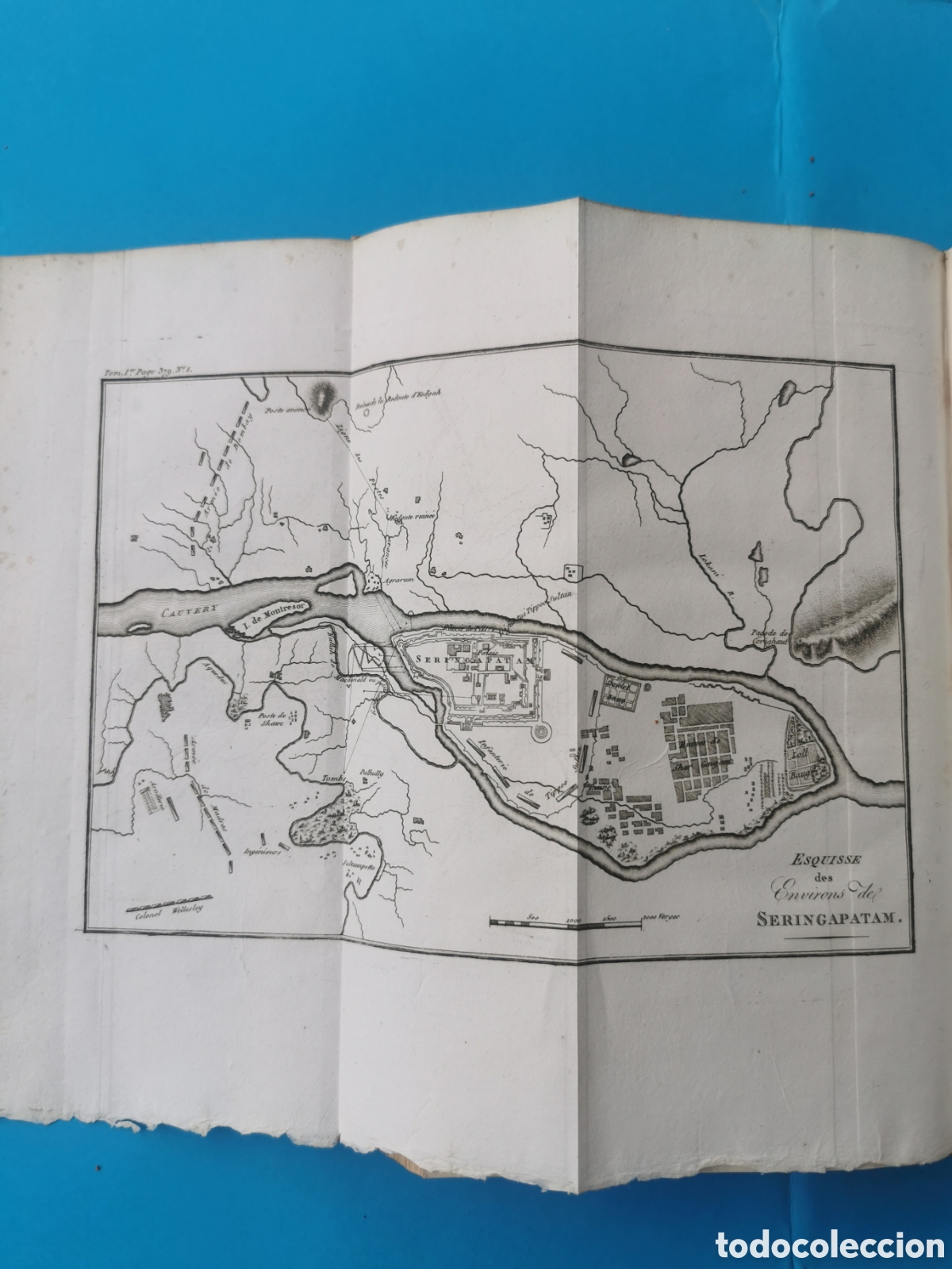 Libros antiguos: Histoire des progr&eacute;s et de la chute de lempire de Mysore - Foto 5