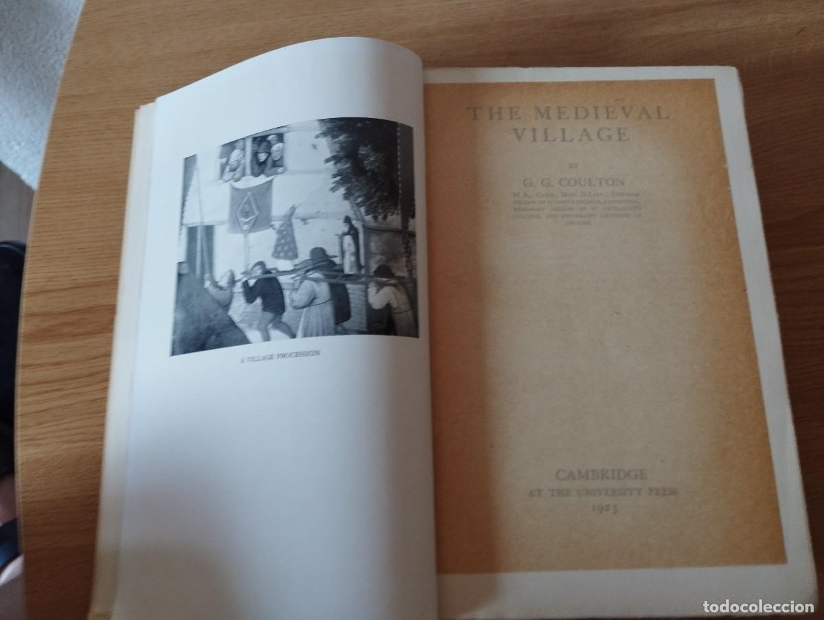 Libros antiguos: THE MEDIEVAL VILLAGE 1925 - Foto 5