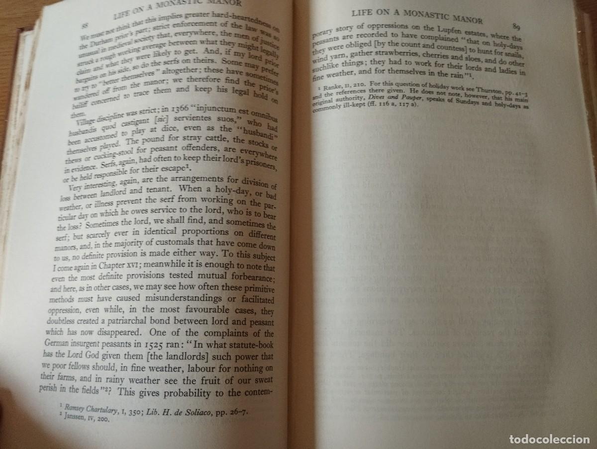 Libros antiguos: THE MEDIEVAL VILLAGE 1925 - Foto 9
