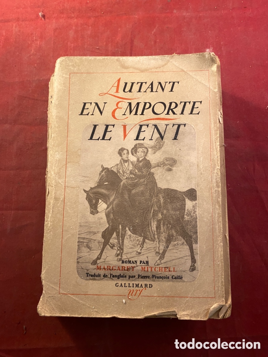 Libros antiguos: AUTANT EN EMPORTE LE VENT - Foto 1