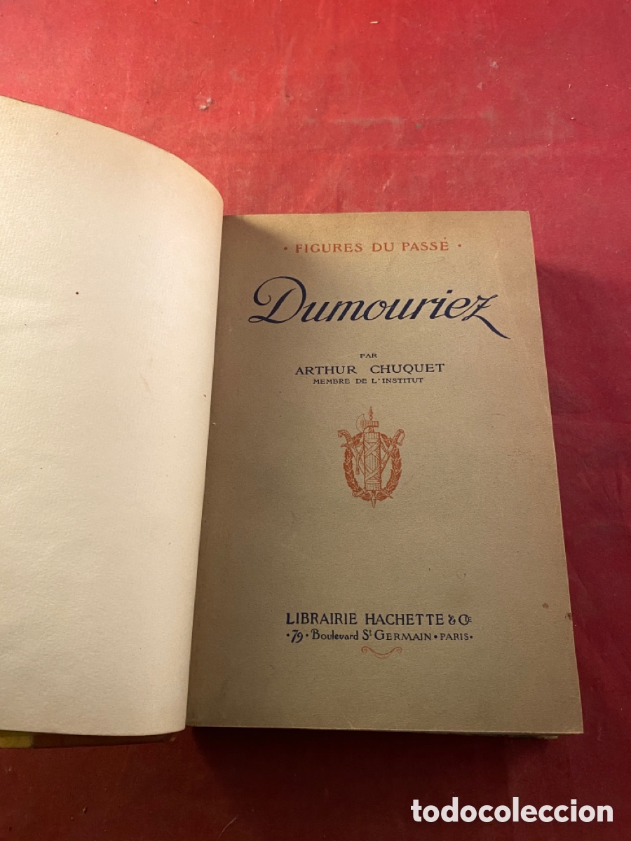 Libros antiguos: Dumouriez 1914 - Foto 2
