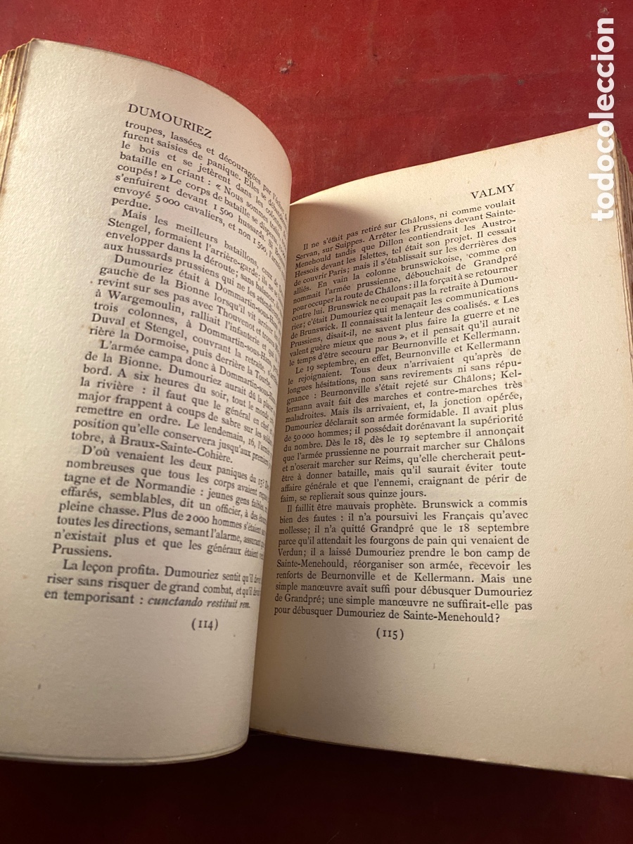 Libros antiguos: Dumouriez 1914 - Foto 3