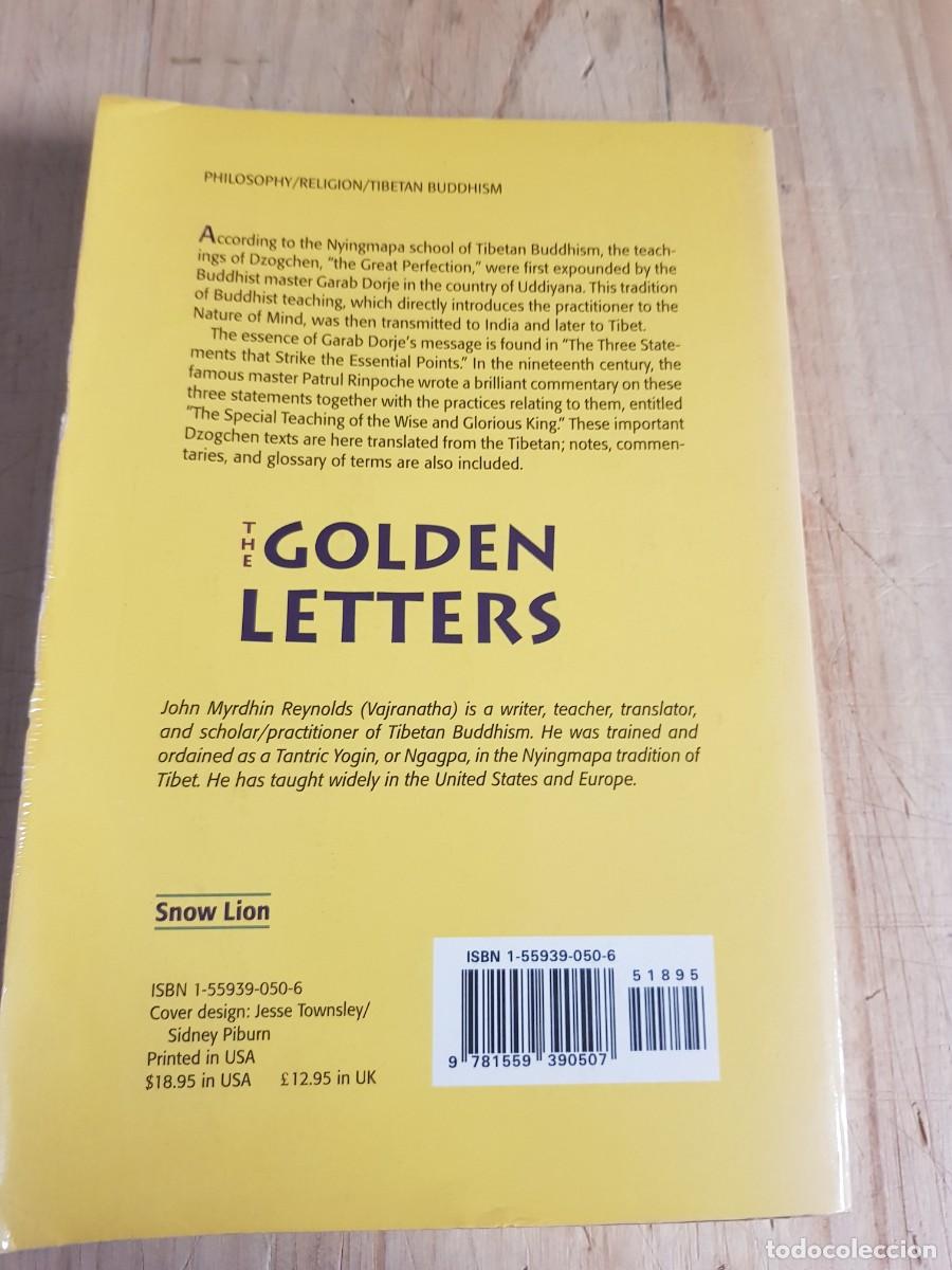 Libros antiguos: The golden letters - Foto 5