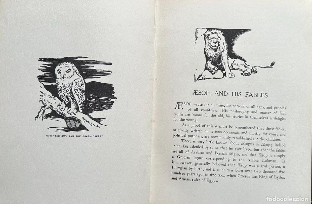 Libros antiguos: Aesop. Fables. Raphael Ttuck - Foto 3
