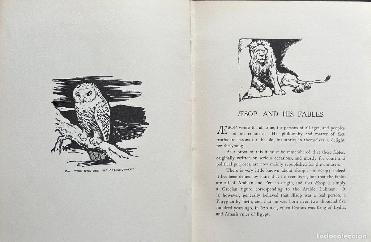 Libros antiguos: Aesop. Fables. Raphael Ttuck - Foto 4