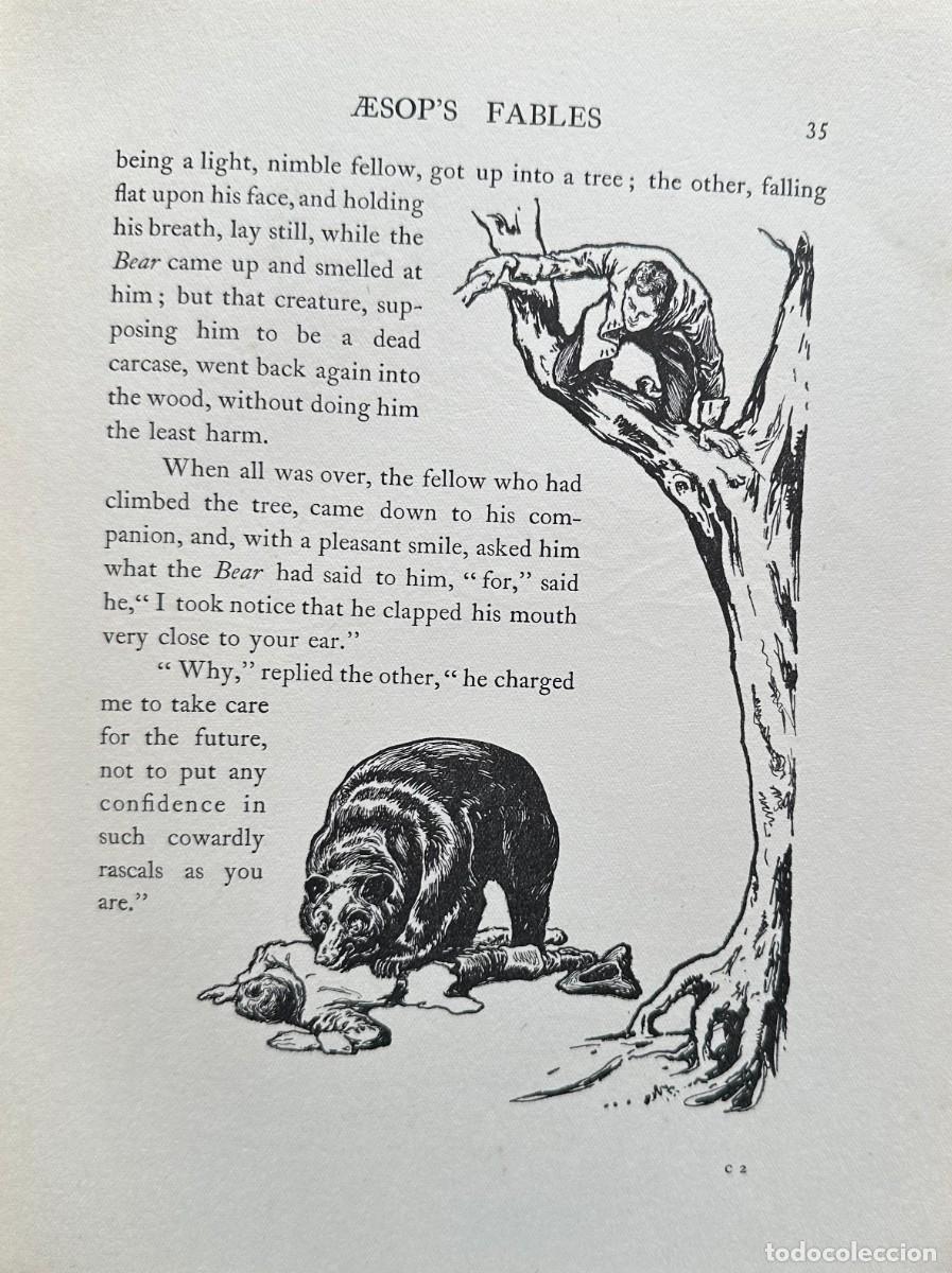 Libros antiguos: Aesop. Fables. Raphael Ttuck - Foto 6
