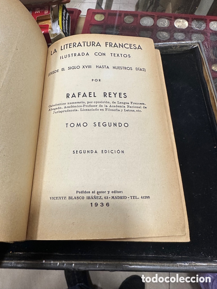 Libros antiguos: Lote de 2 libros en franc&eacute;s - Foto 6