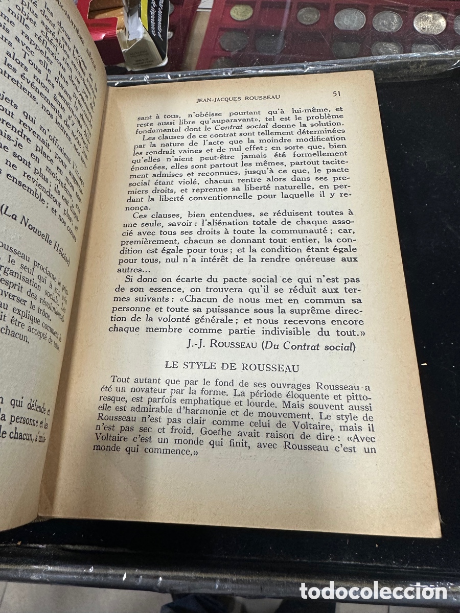 Libros antiguos: Lote de 2 libros en franc&eacute;s - Foto 9