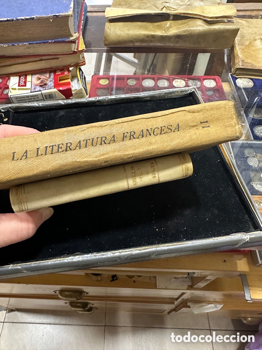 Libros antiguos: Lote de 2 libros en franc&eacute;s - Foto 1